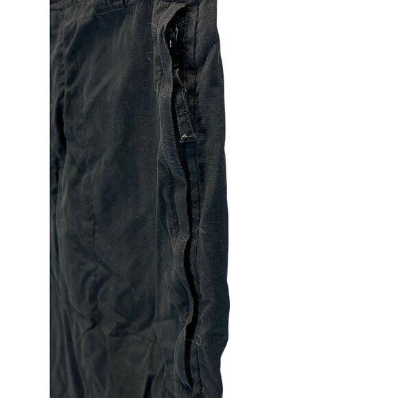 Gap Women's Cargo Pants Size 6 Black Nylon Blend Zip Outdoor Gorpcore Trail - Picture 6 of 10